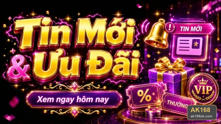 Khuyến mãi AK168: Kiểm tra trò chơi hợp lệ và trường hợp bị loại trừ trước khi nhận ưu đãi – ak168ok.com