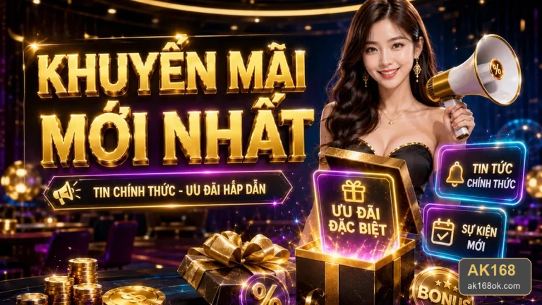 Khuyến mãi AK168: Xác minh tài khoản đúng cách để nhận ưu đãi và bảo vệ thông tin cá nhân – ak168ok.com