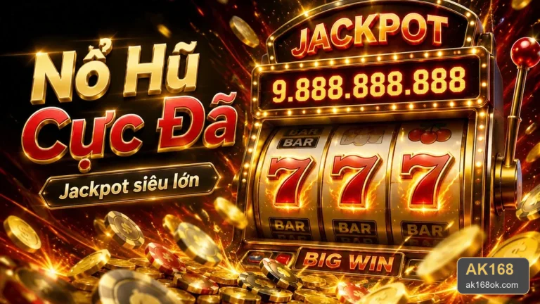 Nổ hũ, slot và jackpot trên AK168: xây ngân sách giải trí theo đúng loại trò chơi – ak168ok.com