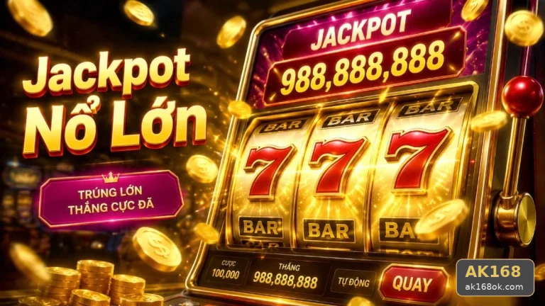 Nổ Hũ, Slot Và Jackpot Trên AK168: Hiểu Biến Động Kết Quả, Tính Ngẫu Nhiên Và Kỳ Vọng Thực Tế – ak168ok.com