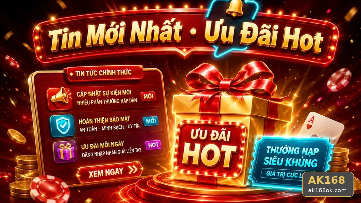 Cập Nhật Tin Mới Và Ưu Đãi Tại ak168ok.com: Thiết Lập Giới Hạn Thời Gian, Ngân Sách Trước Khi Mở Trò Chơi